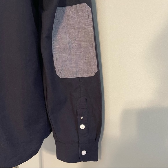 Parish Nation The Land & The People Streetwear Navy Button Down XL NWT - Picture 4 of 12